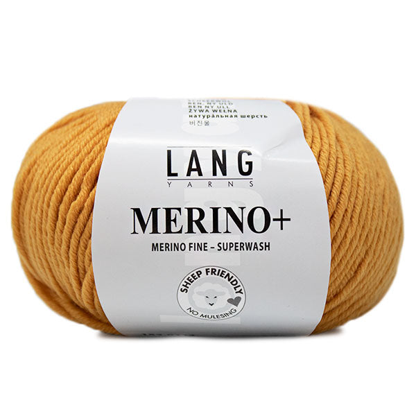 Lang Yarns Merino+ 0111 Oker