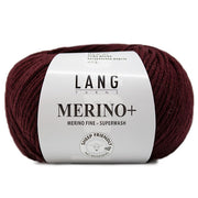 Lang Yarns Merino+ 0164 Bordeaux