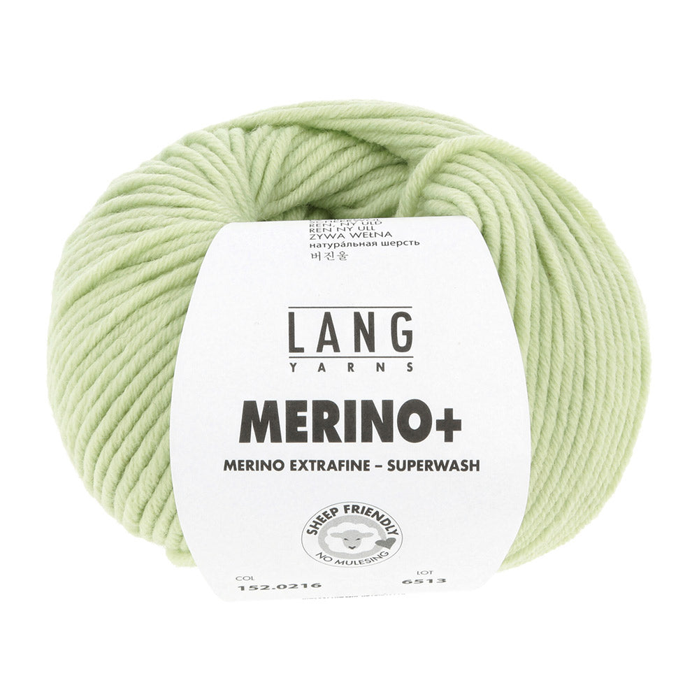 Lang Yarns Merino+ 0216 Matcha