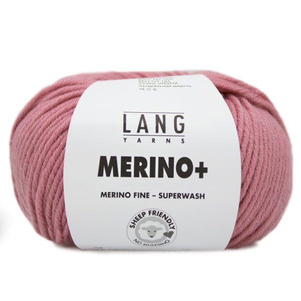 Lang Yarns Merino+ 0219 Roze
