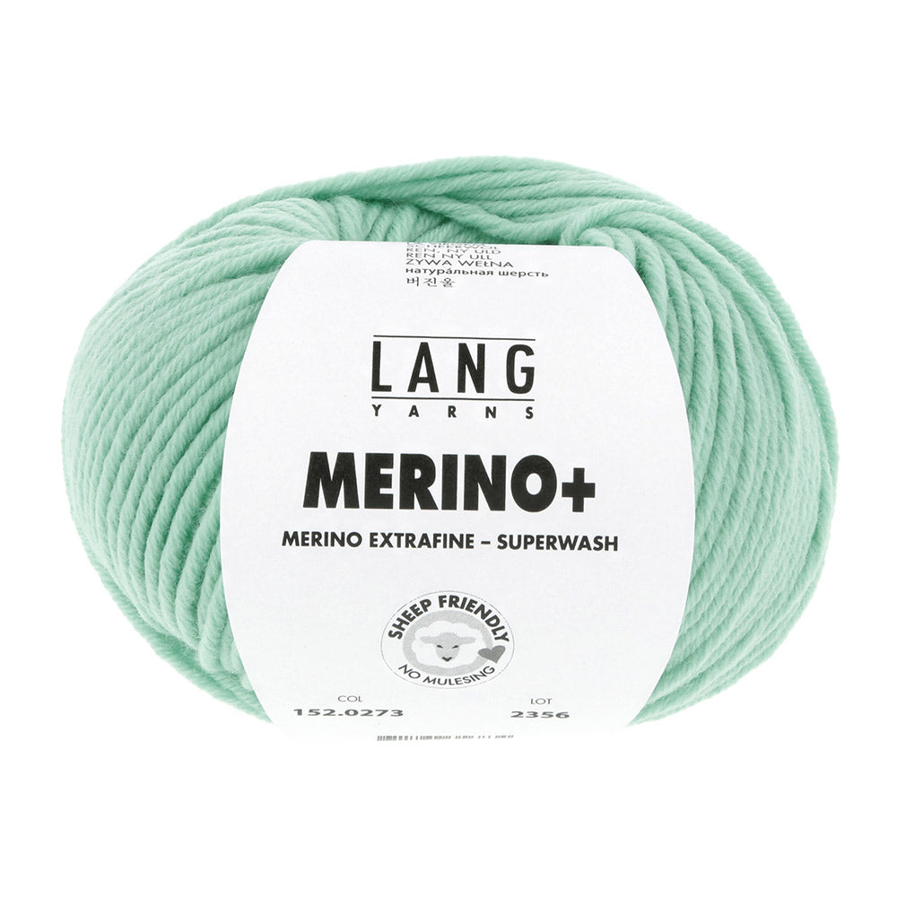 Lang Yarns Merino+ 0273 Licht Jade