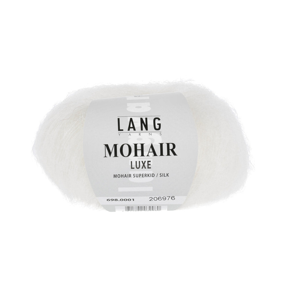 Lang Yarns Mohair Luxe 0001 Wit
