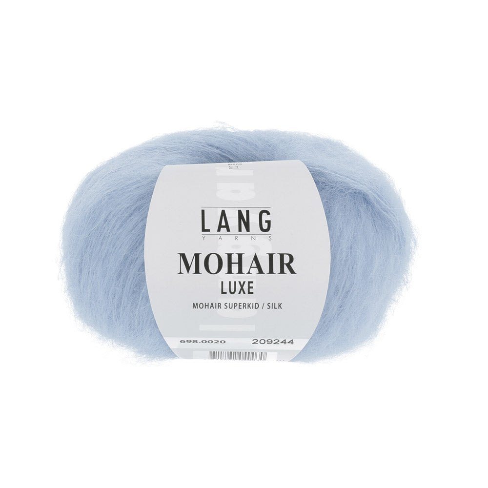 Lang Yarns Mohair Luxe 0020 Azuur