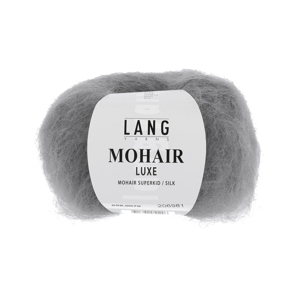 Lang Yarns Mohair Luxe 0070 Antraciet