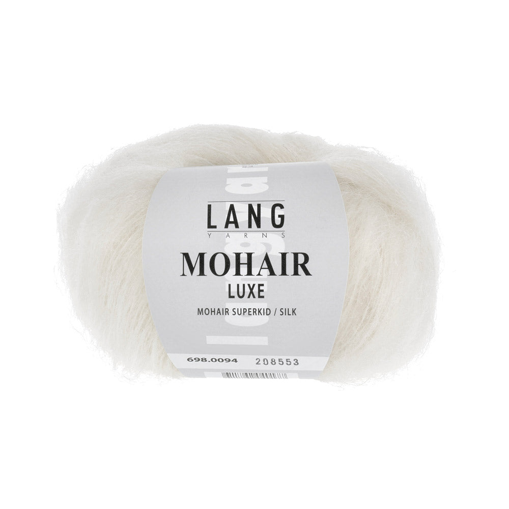 Lang Yarns Mohair Luxe 0094 Gebroken Wit