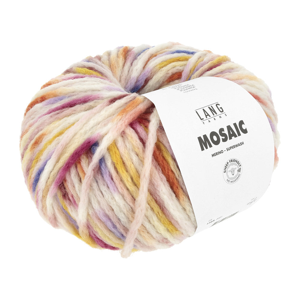 Langyarnsmosaic print — gemaakt met Lang Yarns Mosaic