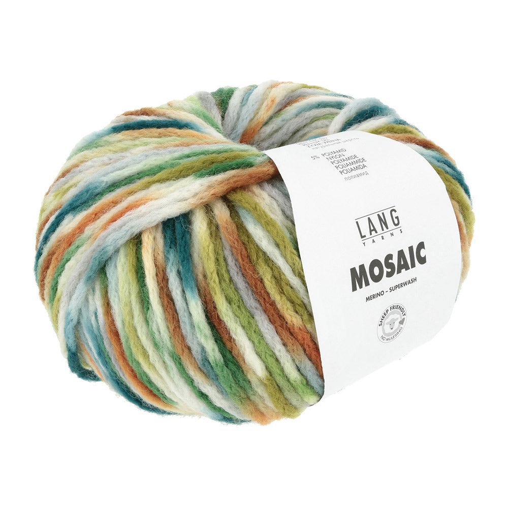 Langyarnsmosaic print — gemaakt met Lang Yarns Mosaic