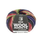 Lang Yarns Move 0012 Paars/Rood/Groen