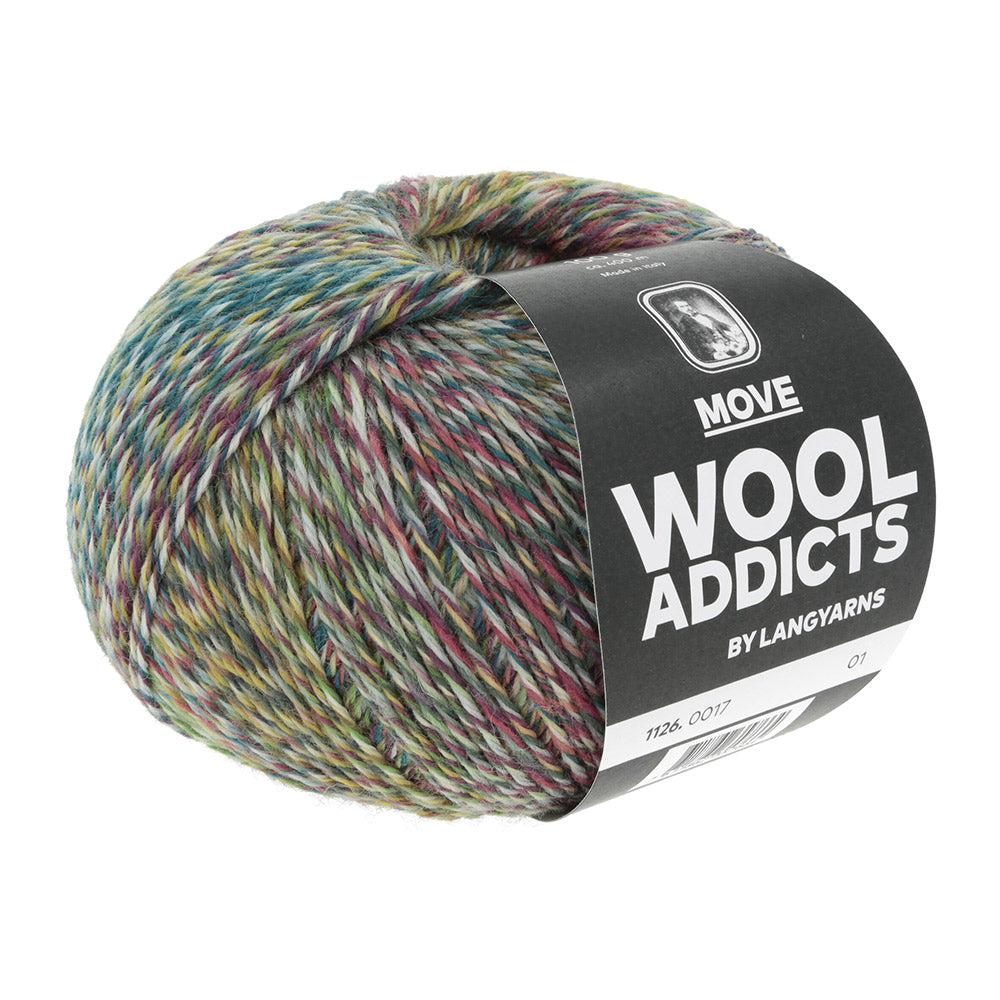 Langyarnsmove print — gemaakt met Lang Yarns Move