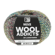 Lang Yarns Move 0017 Groen/Antraciet/Petrol/Paars