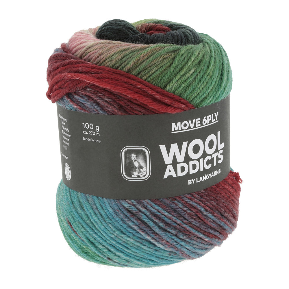 Langyarnsmove ply print — gemaakt met Lang Yarns Move 6-Fach