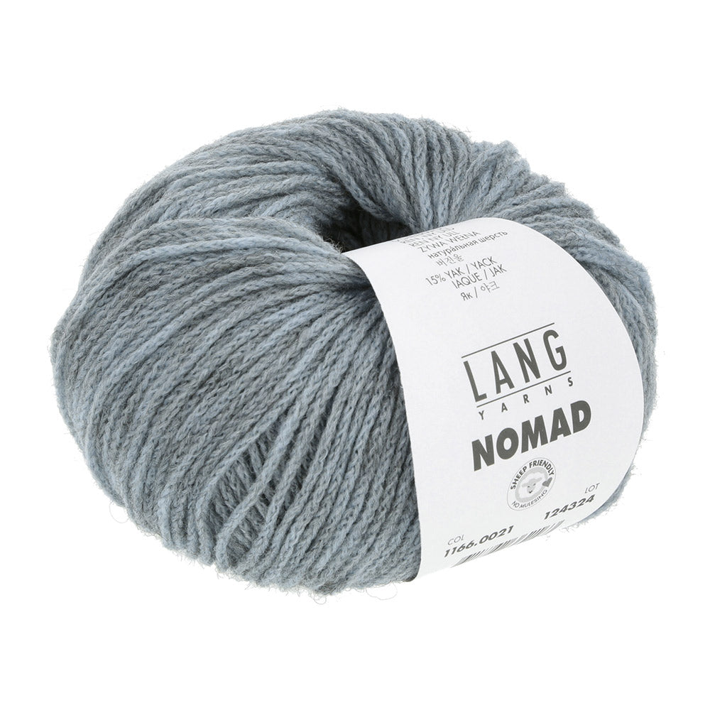 Langyarnsnomad print — gemaakt met Lang Yarns Nomad