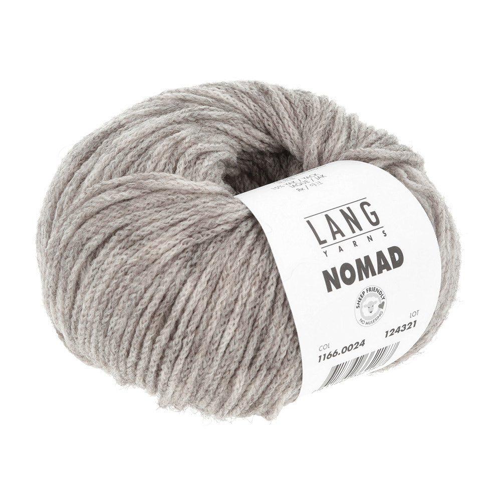 Langyarnsnomad print — gemaakt met Lang Yarns Nomad