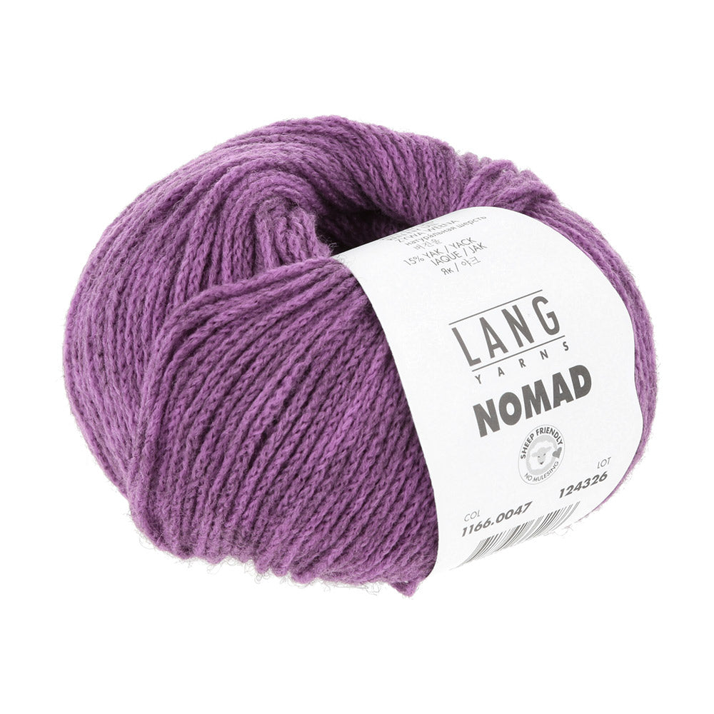 Langyarnsnomad print — gemaakt met Lang Yarns Nomad