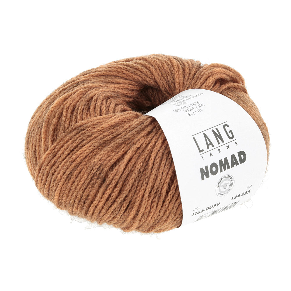 Langyarnsnomad print — gemaakt met Lang Yarns Nomad