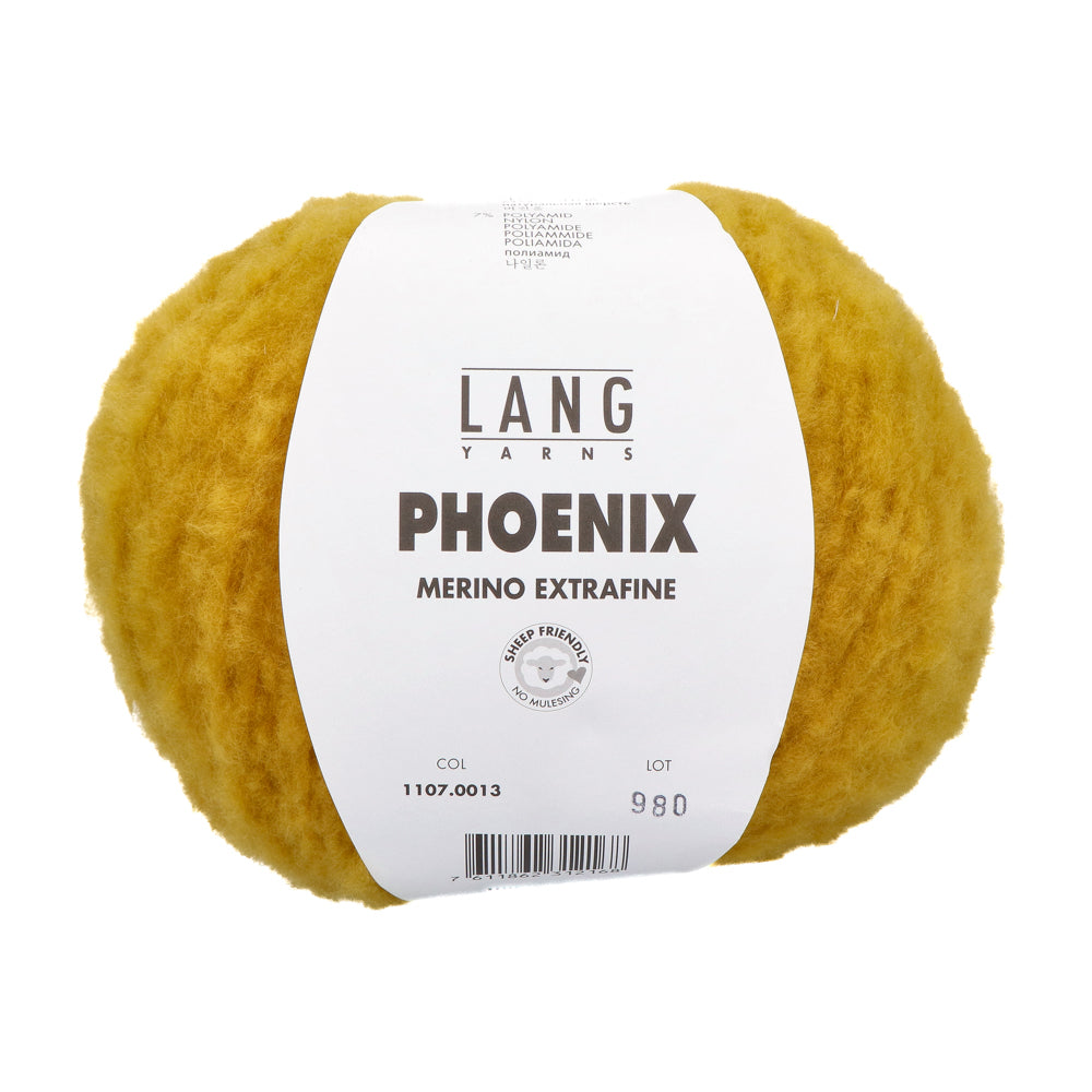 Lang Yarns Phoenix 013 Geel