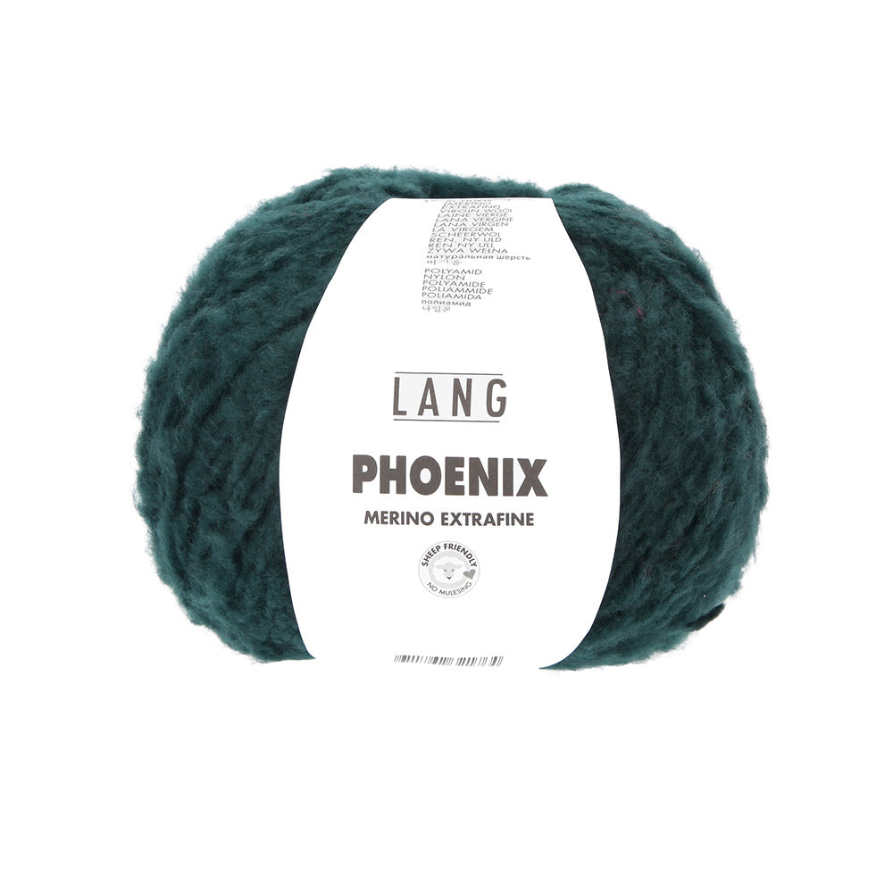 Lang Yarns Phoenix 018 Donker Groen