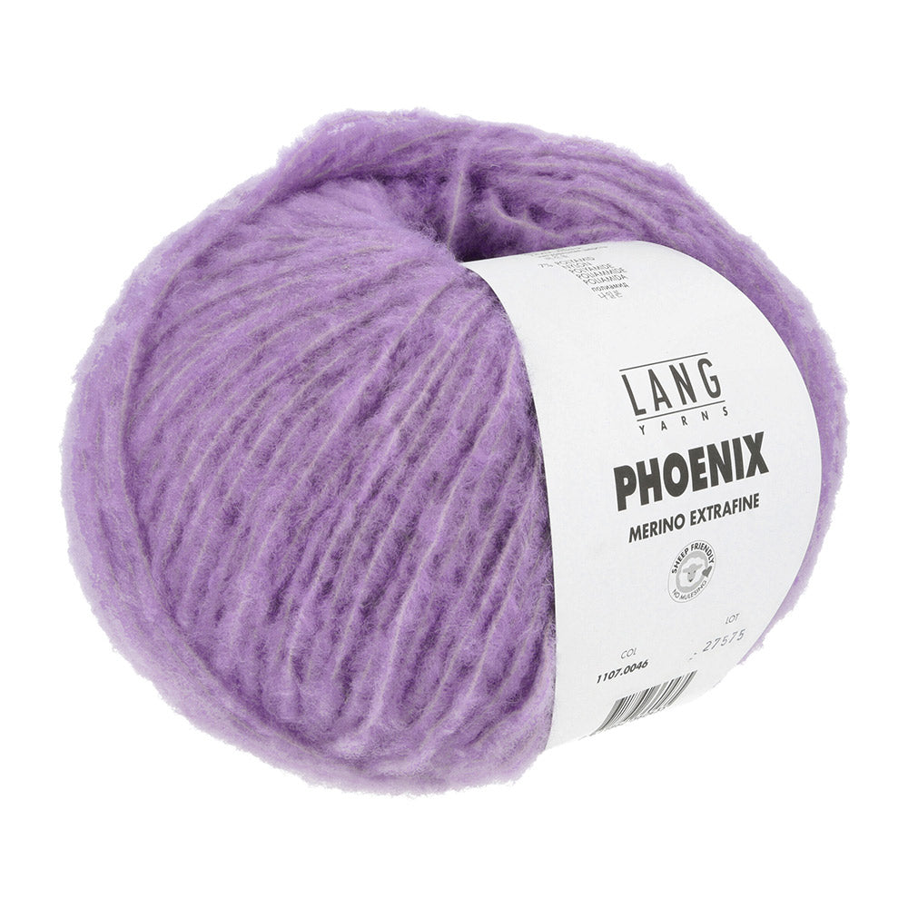 Langyarnsphoenix print — gemaakt met Lang Yarns Phoenix