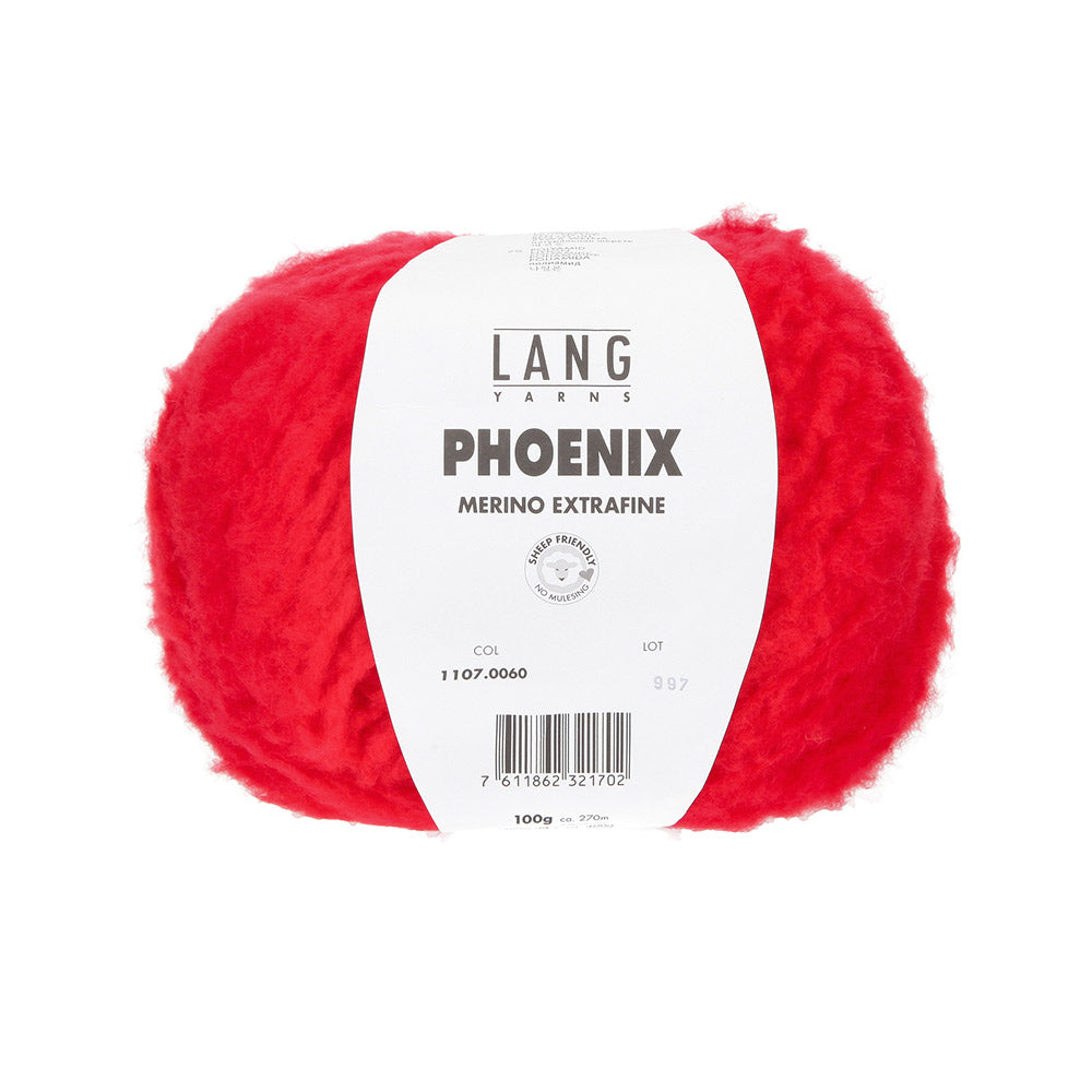 Lang Yarns Phoenix 060 Rood