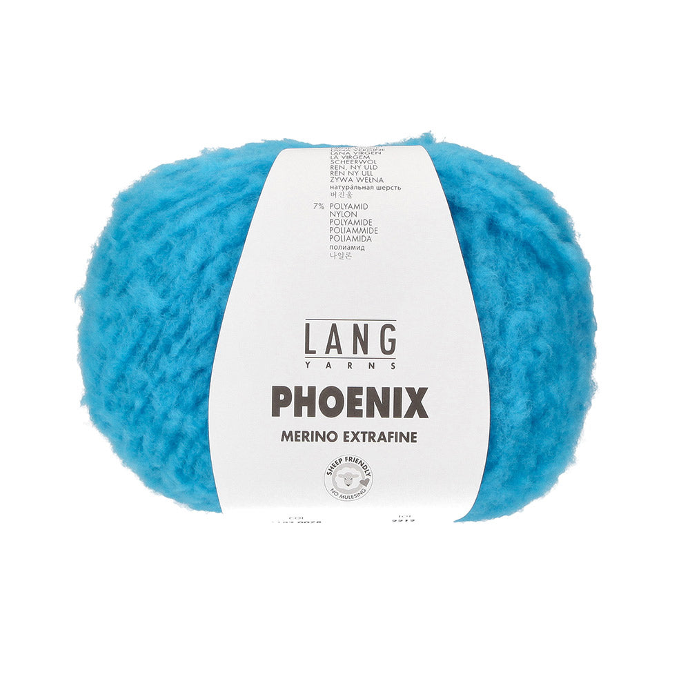 Lang Yarns Phoenix 078 Licht Turkoois