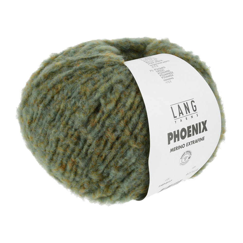 Langyarnsphoenix print — gemaakt met Lang Yarns Phoenix