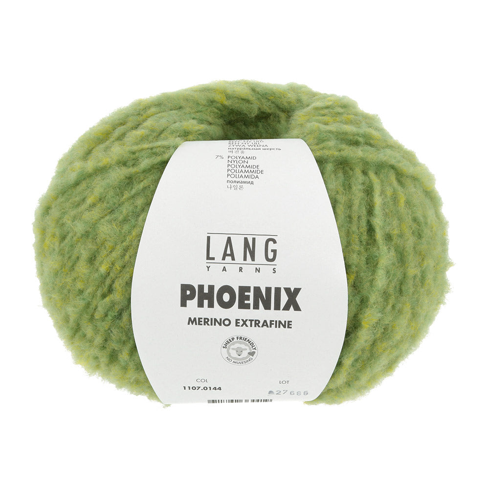 Lang Yarns Phoenix 144 Lime Chante Claire