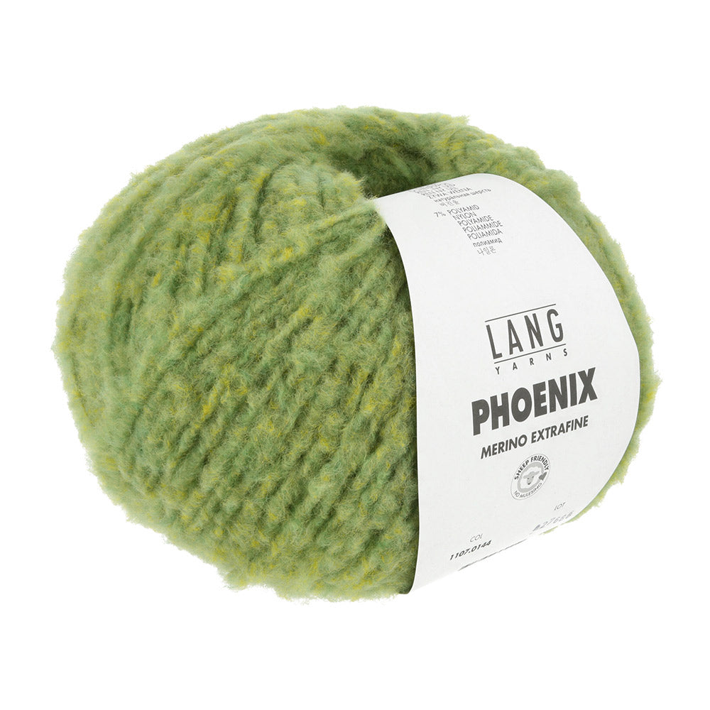 Langyarnsphoenix print — gemaakt met Lang Yarns Phoenix