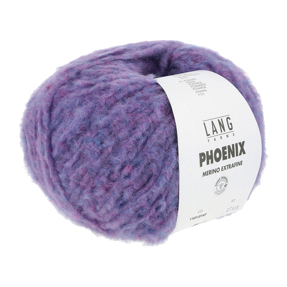 Langyarnsphoenix print — gemaakt met Lang Yarns Phoenix