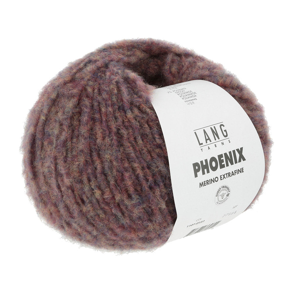 Langyarnsphoenix print — gemaakt met Lang Yarns Phoenix