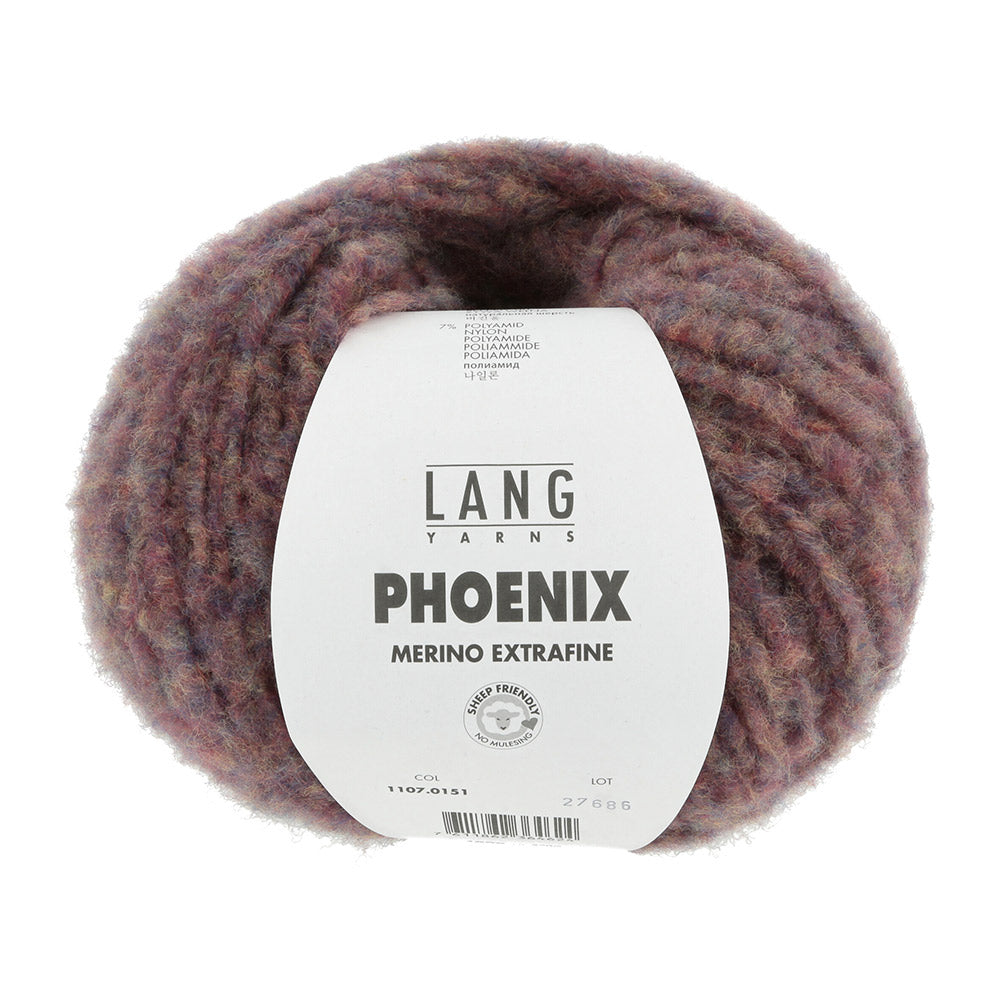 Lang Yarns Phoenix 151 Multicolour Chante Claire