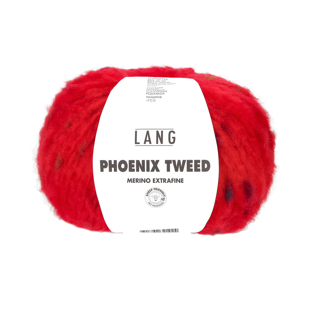 Lang Yarns Phoenix Tweed 062 Rood