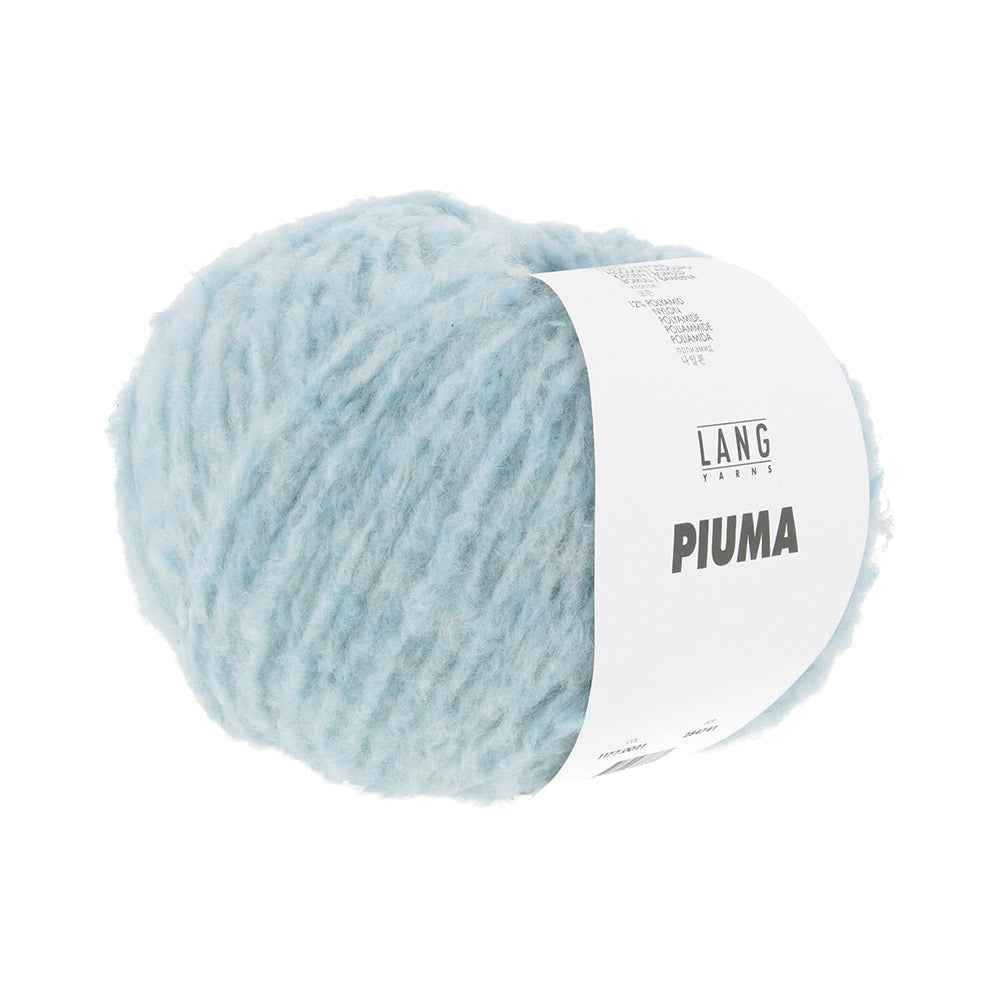 Langyarnspiuma print — gemaakt met Lang Yarns Piuma