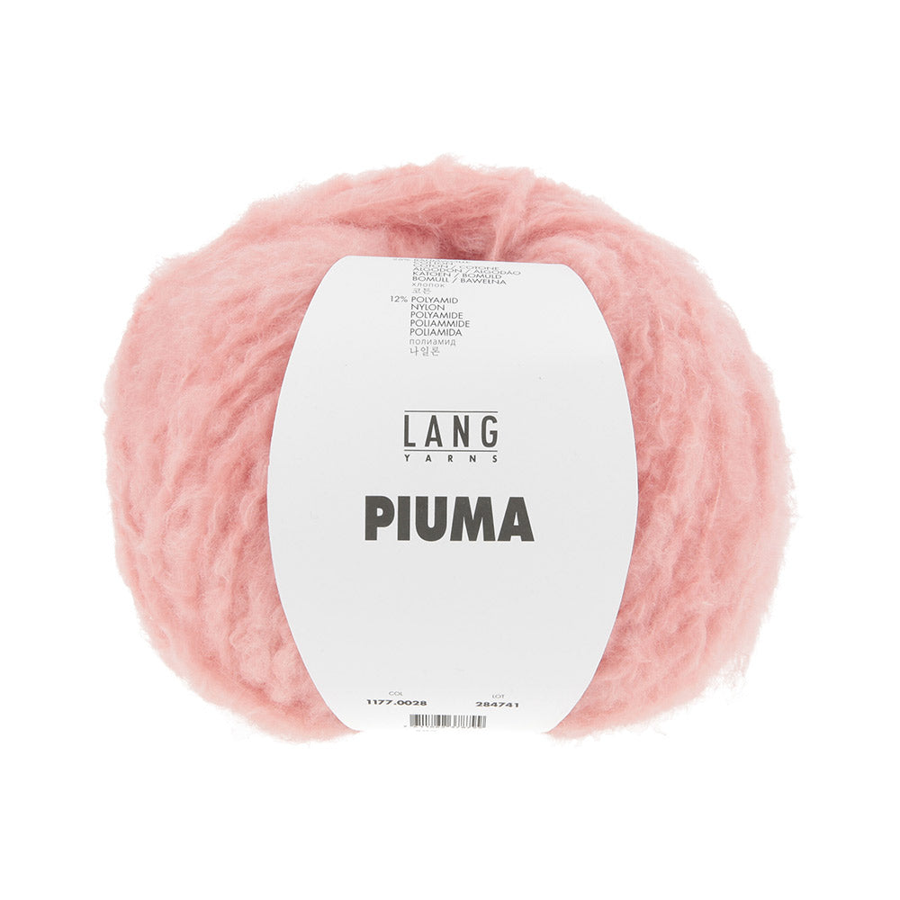 Lang Yarns Piuma 0028 Koraal