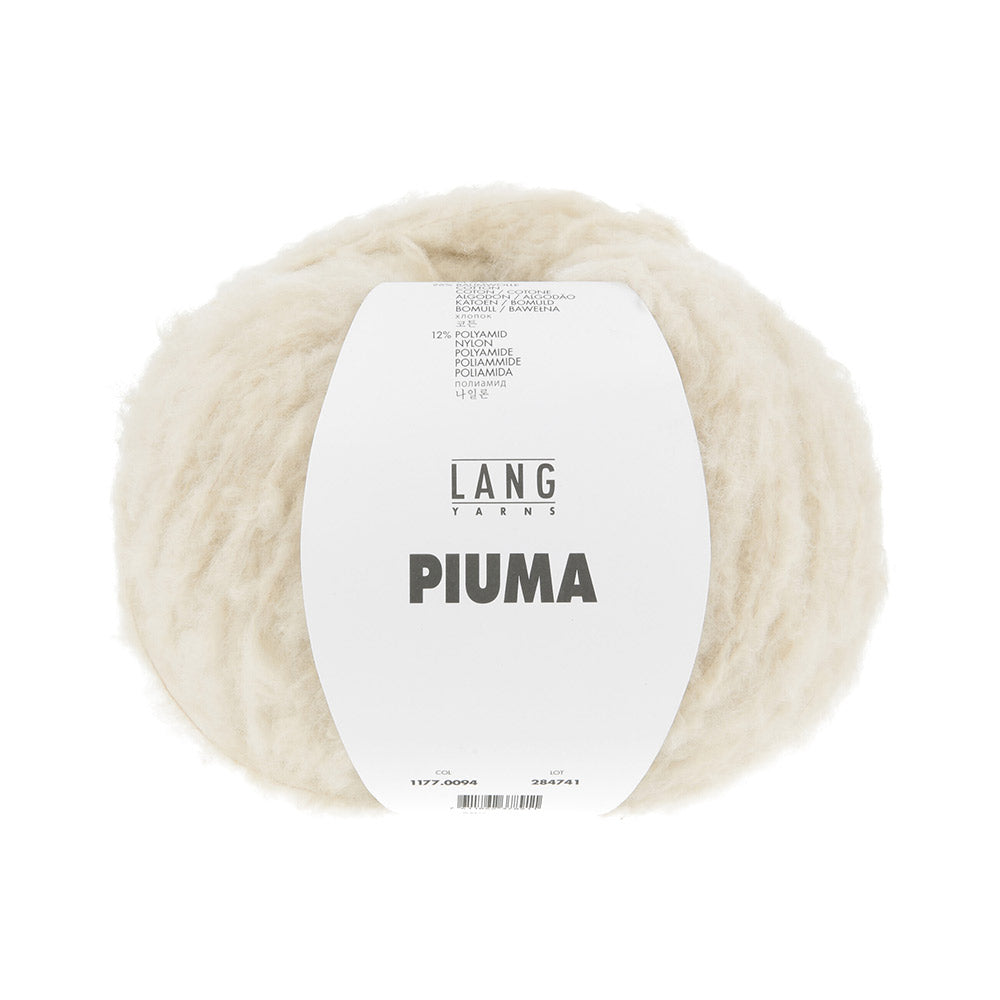 Lang Yarns Piuma 0094 Gebroken Wit
