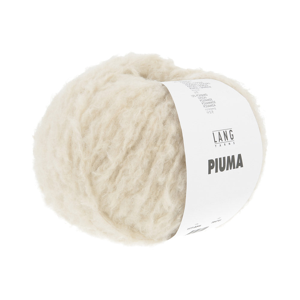 Langyarnspiuma print — gemaakt met Lang Yarns Piuma