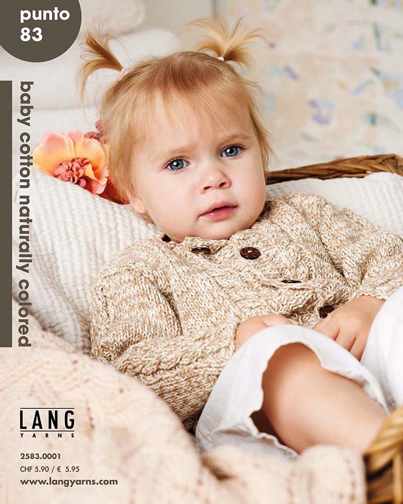 Lang Yarns Punto 83 Baby Cotton Naturally Colored DE/FR/NL