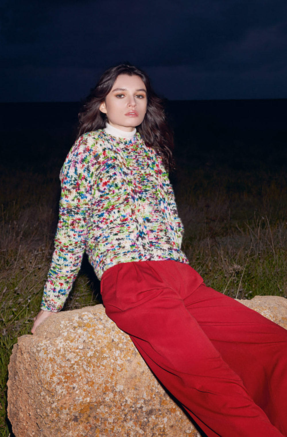Pto mosaic — gemaakt met Lang Yarns Punto (18)