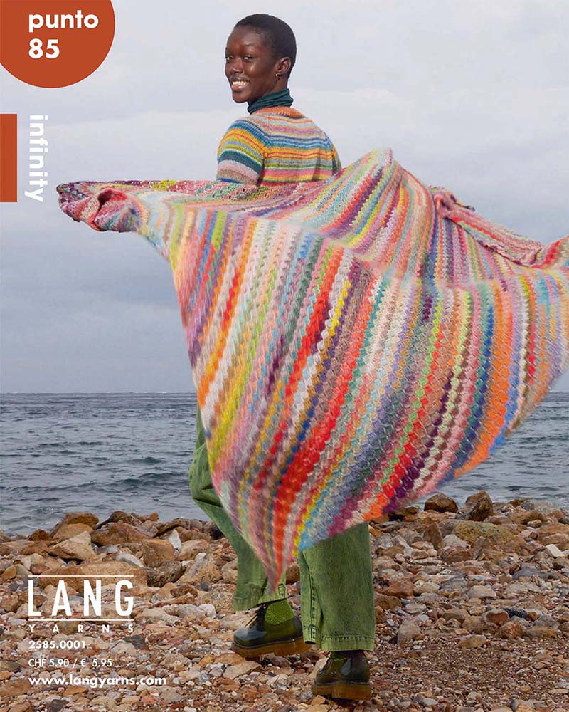 Lang Yarns Punto 85 Infinity magazine Winter 2025/2026