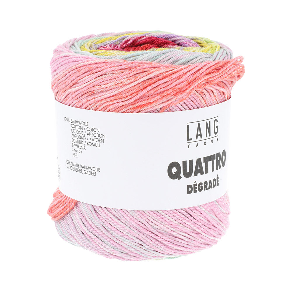 Langyarnsquattrodegrade print — gemaakt met Lang Yarns Quattro Dégradé
