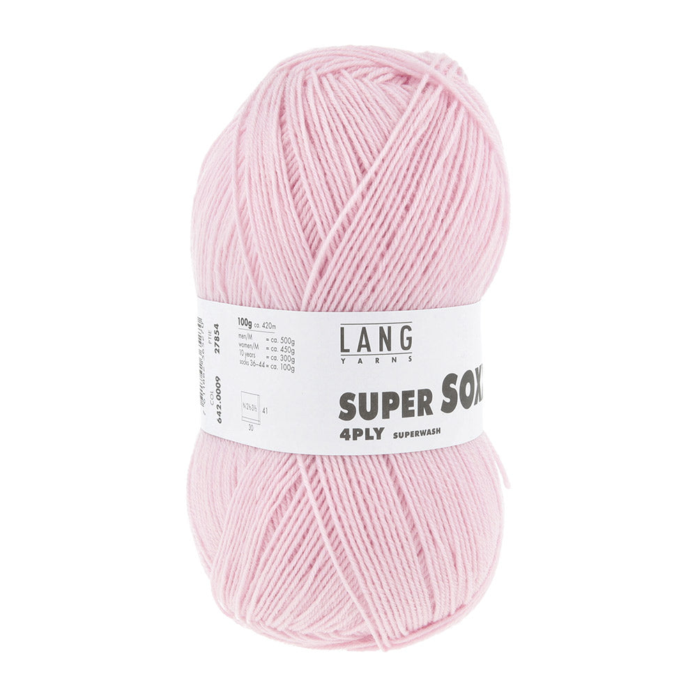 Langyarnssupersoxx ply print — gemaakt met Lang Yarns Super Soxx 4-Fach
