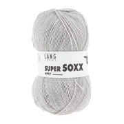 Lang Yarns Super Soxx 4-Fach 0023 Lichtgrijs Gemêleerd (4-draads)