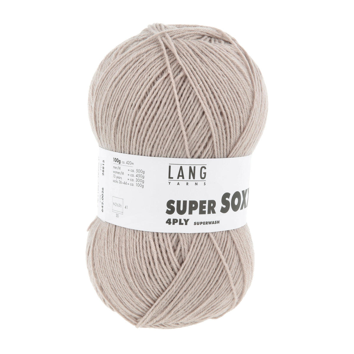 Langyarnssupersoxx ply print — gemaakt met Lang Yarns Super Soxx 4-Fach