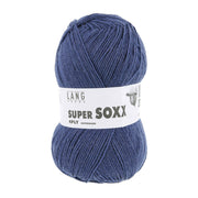 Lang Yarns Super Soxx 4-Fach 0034 Donker Jeans (4-draads)