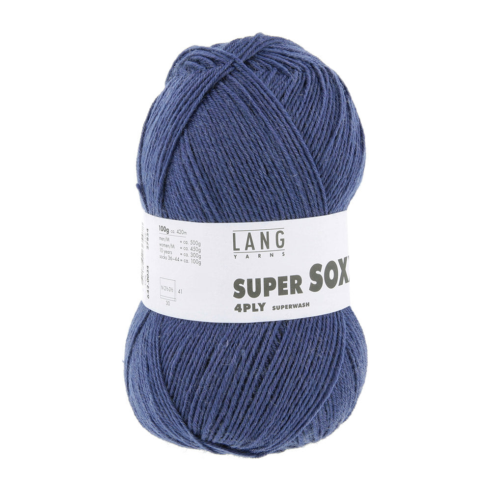Langyarnssupersoxx ply print — gemaakt met Lang Yarns Super Soxx 4-Fach