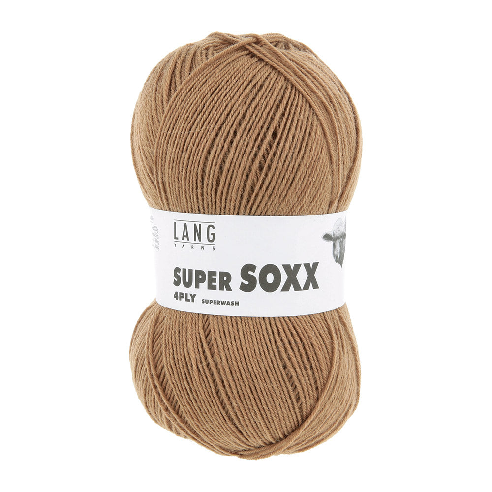 Lang Yarns Super Soxx 4-Fach 0039 Camel (4-draads)
