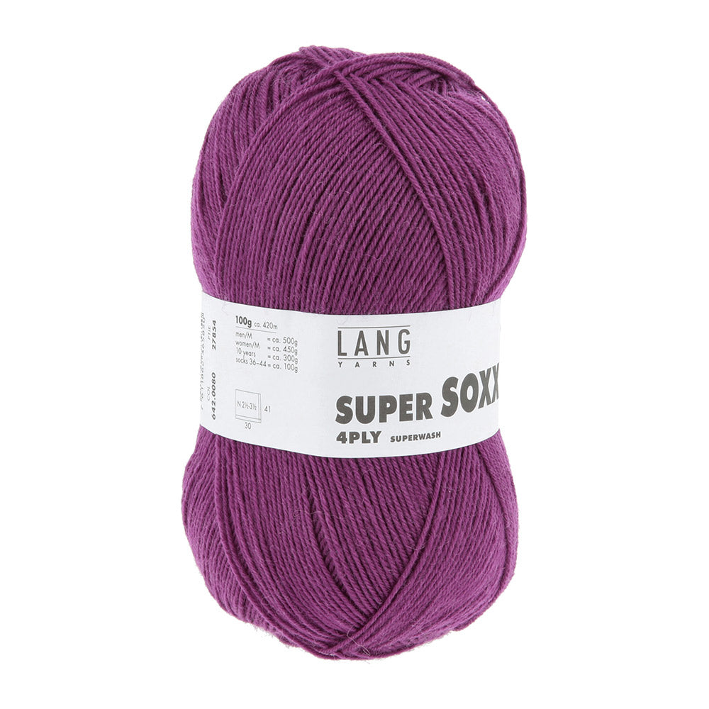 Langyarnssupersoxx ply print — gemaakt met Lang Yarns Super Soxx 4-Fach
