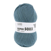 Lang Yarns Super Soxx 4-Fach 0088 Petrol (4-draads)