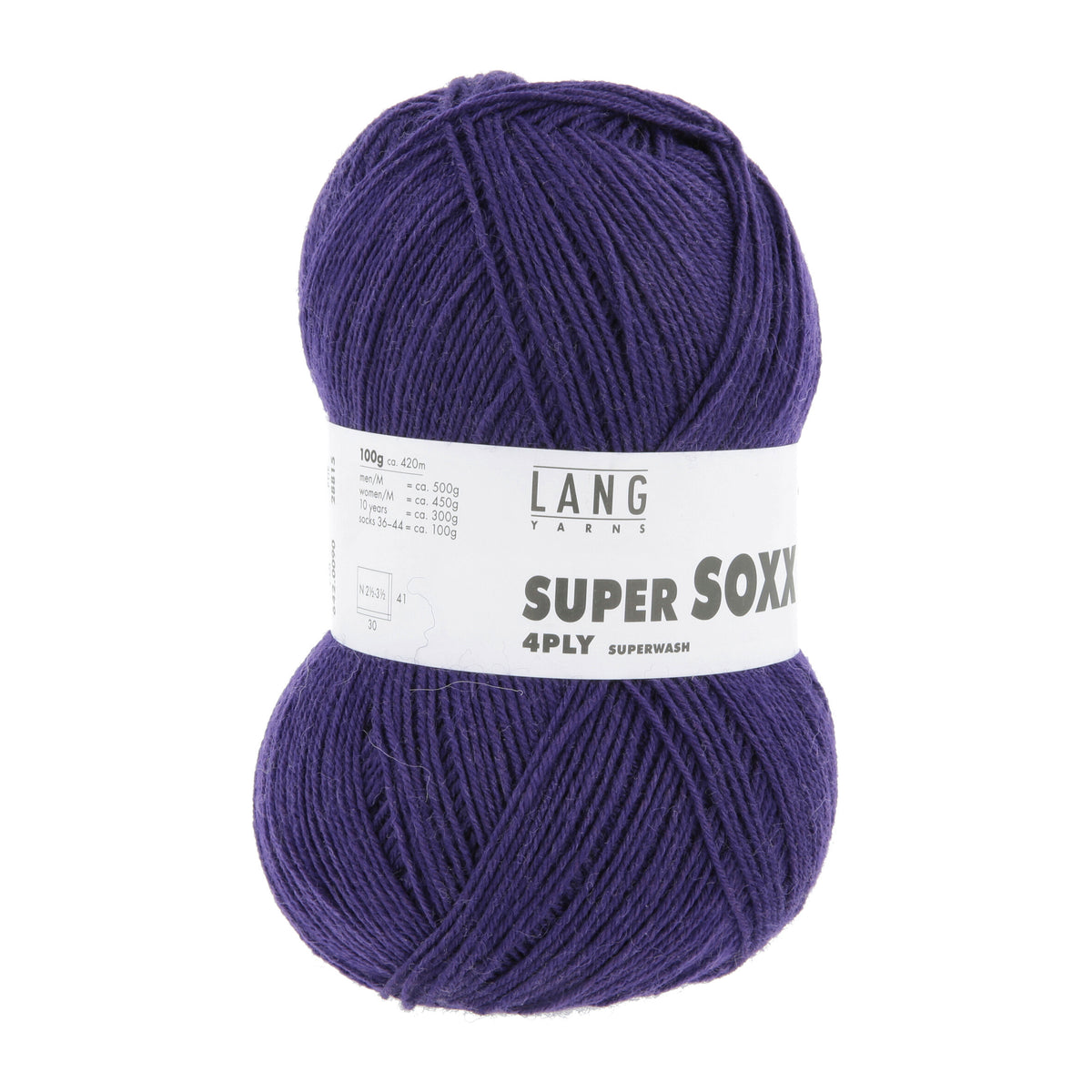 Langyarnssupersoxx ply print — gemaakt met Lang Yarns Super Soxx 4-Fach