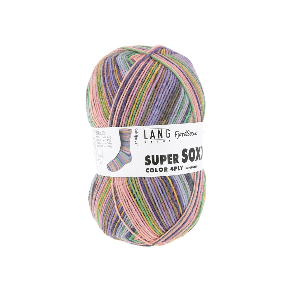 Langyarnssupersoxxcolor ply print — gemaakt met Lang Yarns Super Soxx Color 4-Fach