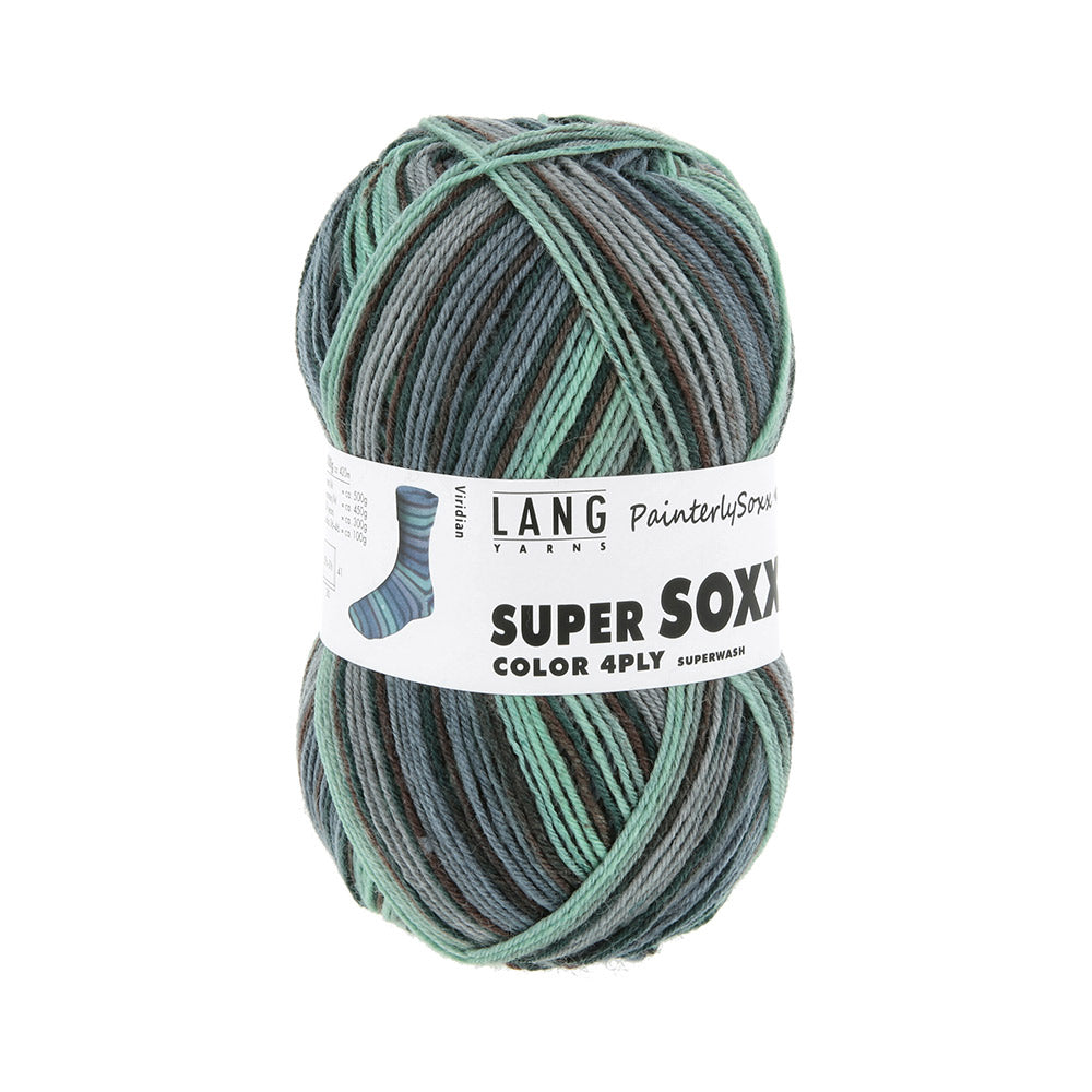 Langyarnssupersoxxcolor ply print — gemaakt met Lang Yarns Super Soxx Color 4-Fach